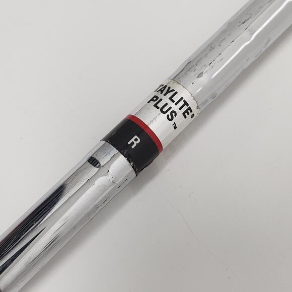 Vintage TaylorMade ICW11 Single 6-Iron Steel Regular-Flex 37.25in RH (Bad Grip) - Picture 9 of 14